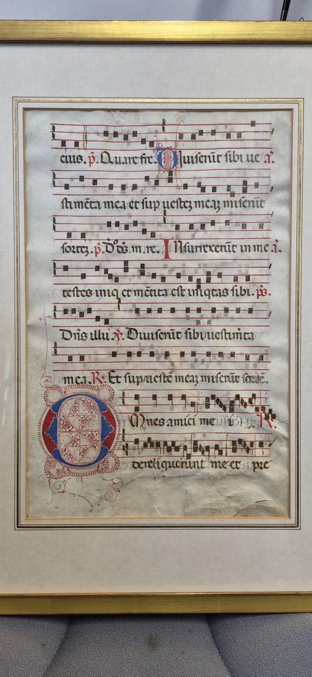 Bücher: Antiphonarblatt Antik – Gebraucht aus Degersheim von Tosam_Degersheim 1