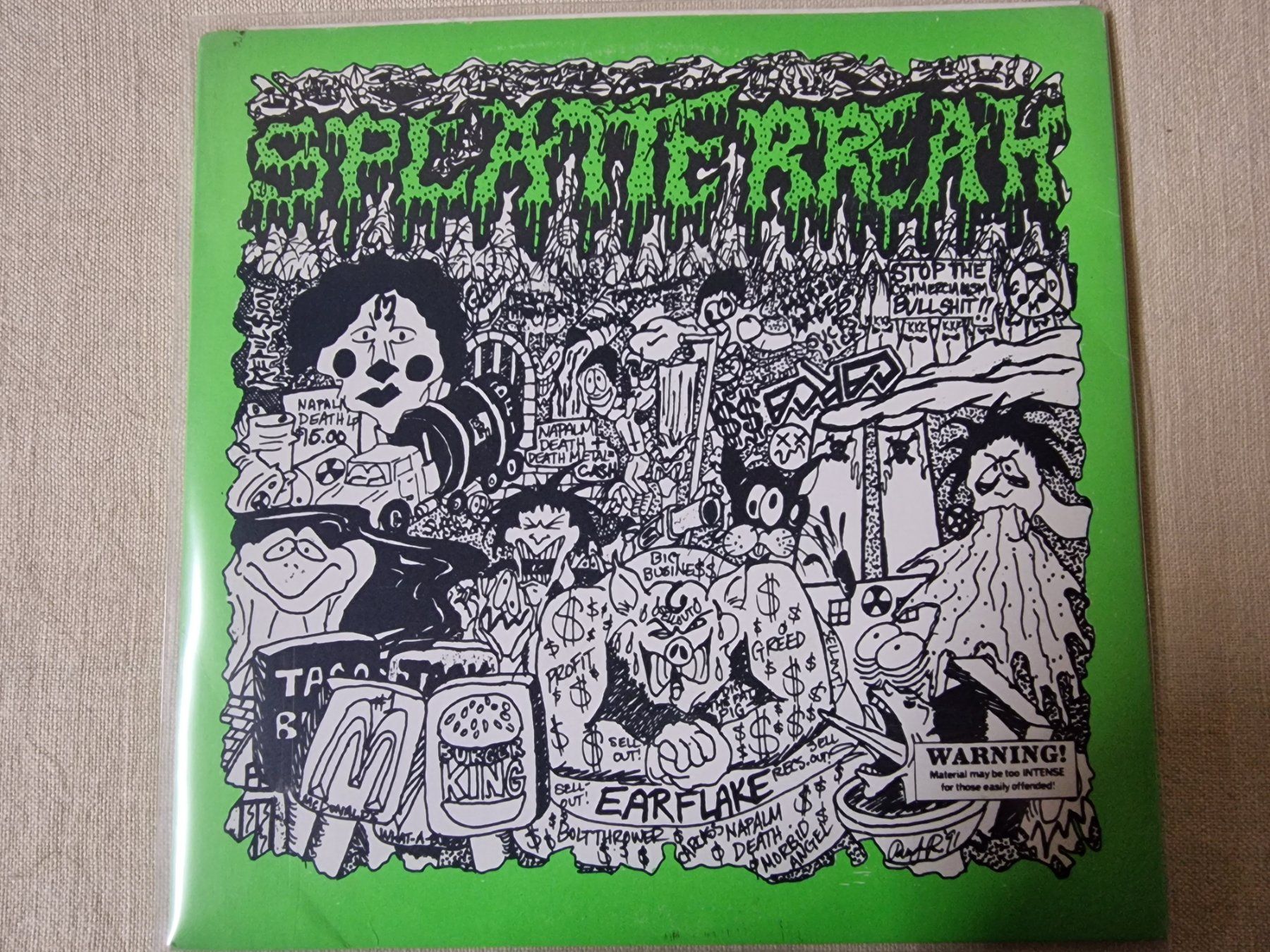 Dischi in vinile: Splatterreah Single – Live – Usato da Root venduto da atelier22