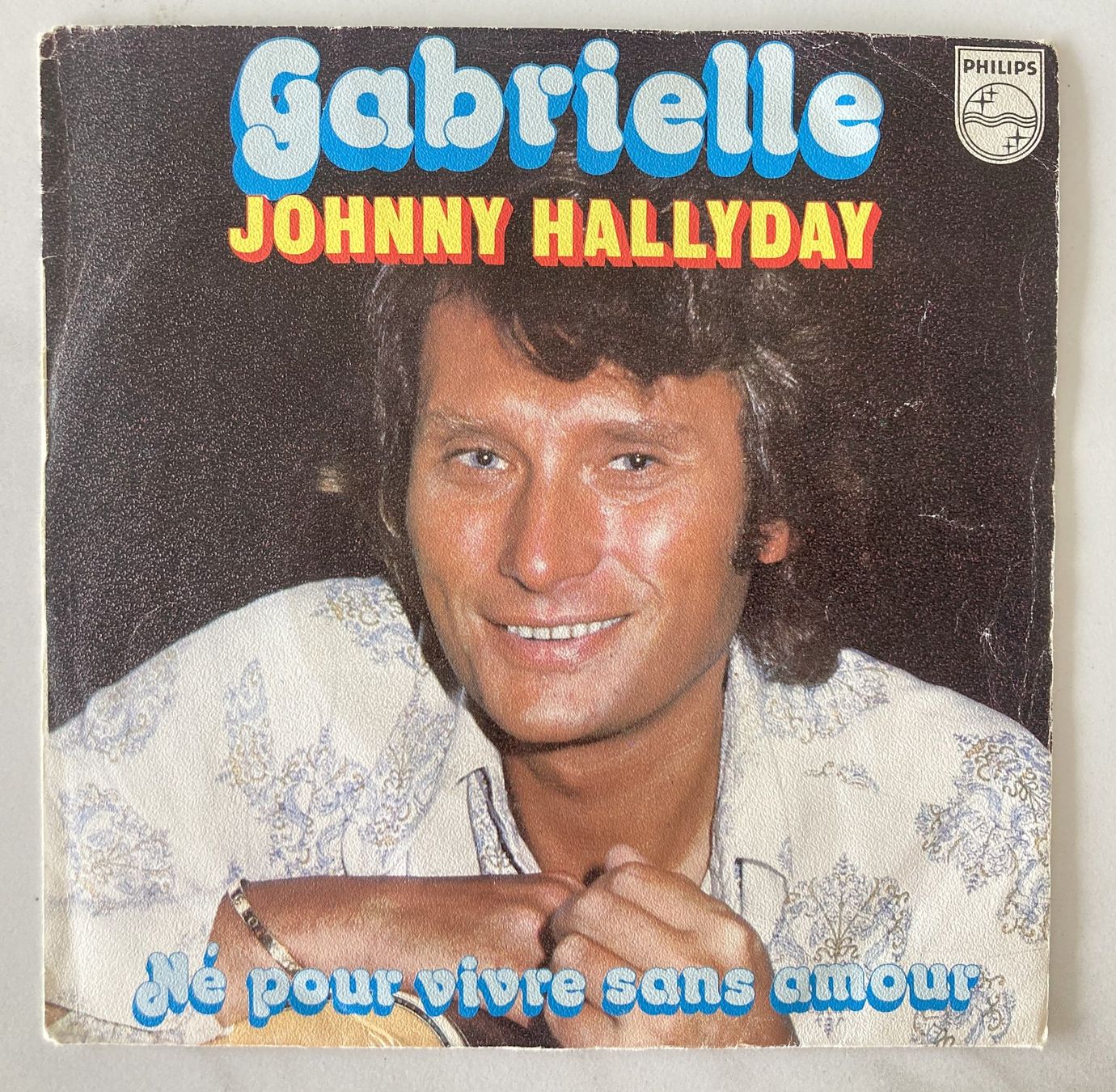 Vinyles: JOHNNY HALLYDAY - GABRIELLE – D'occasion à Bottens par hotter-than-hell