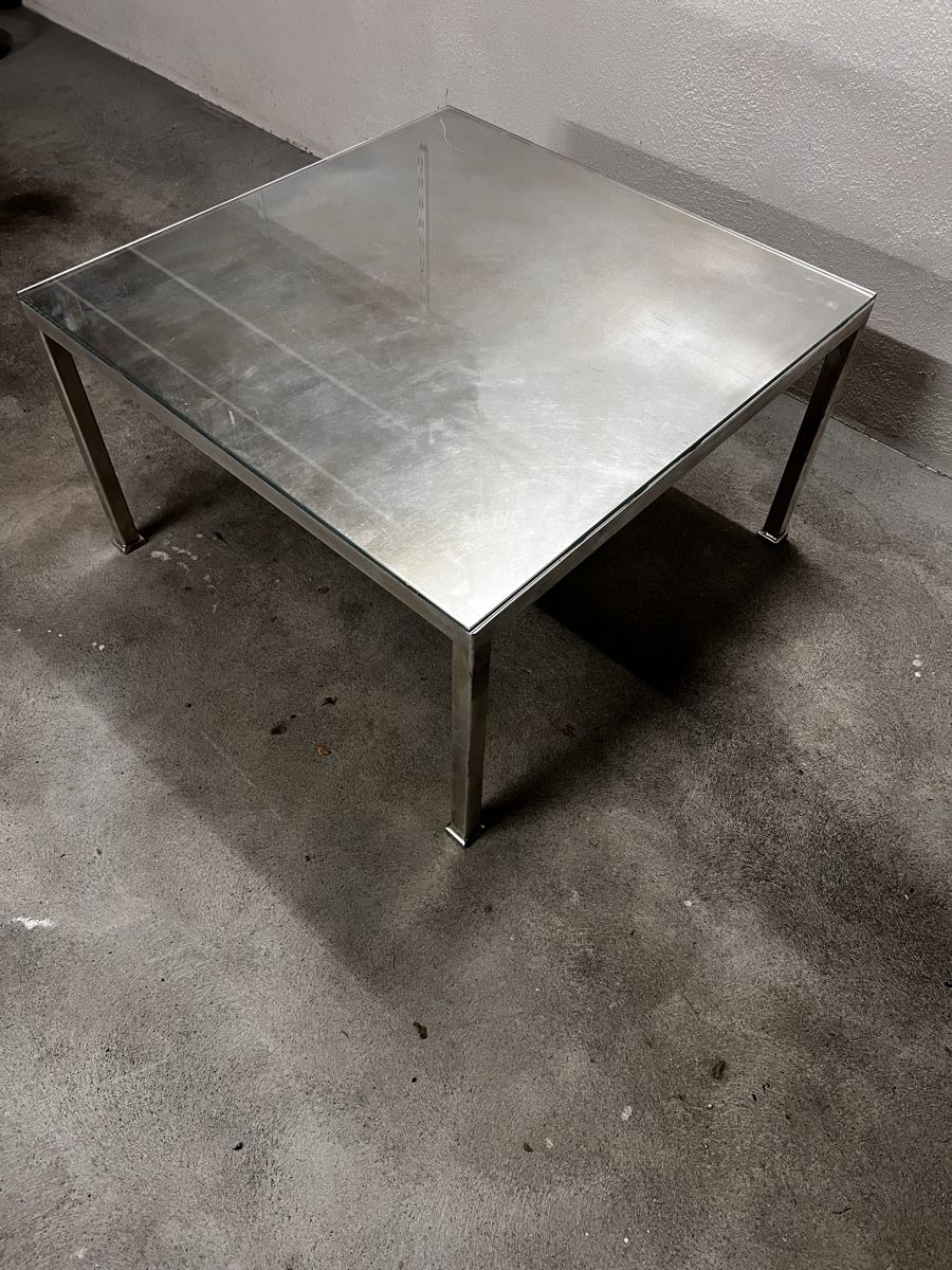 Tavoli: Couchtisch mit Glasplatte, handgefertigt versilbert TOP!!! – Nuovo (secondo la descrizione) da Fehraltorf venduto da flo0606 3
