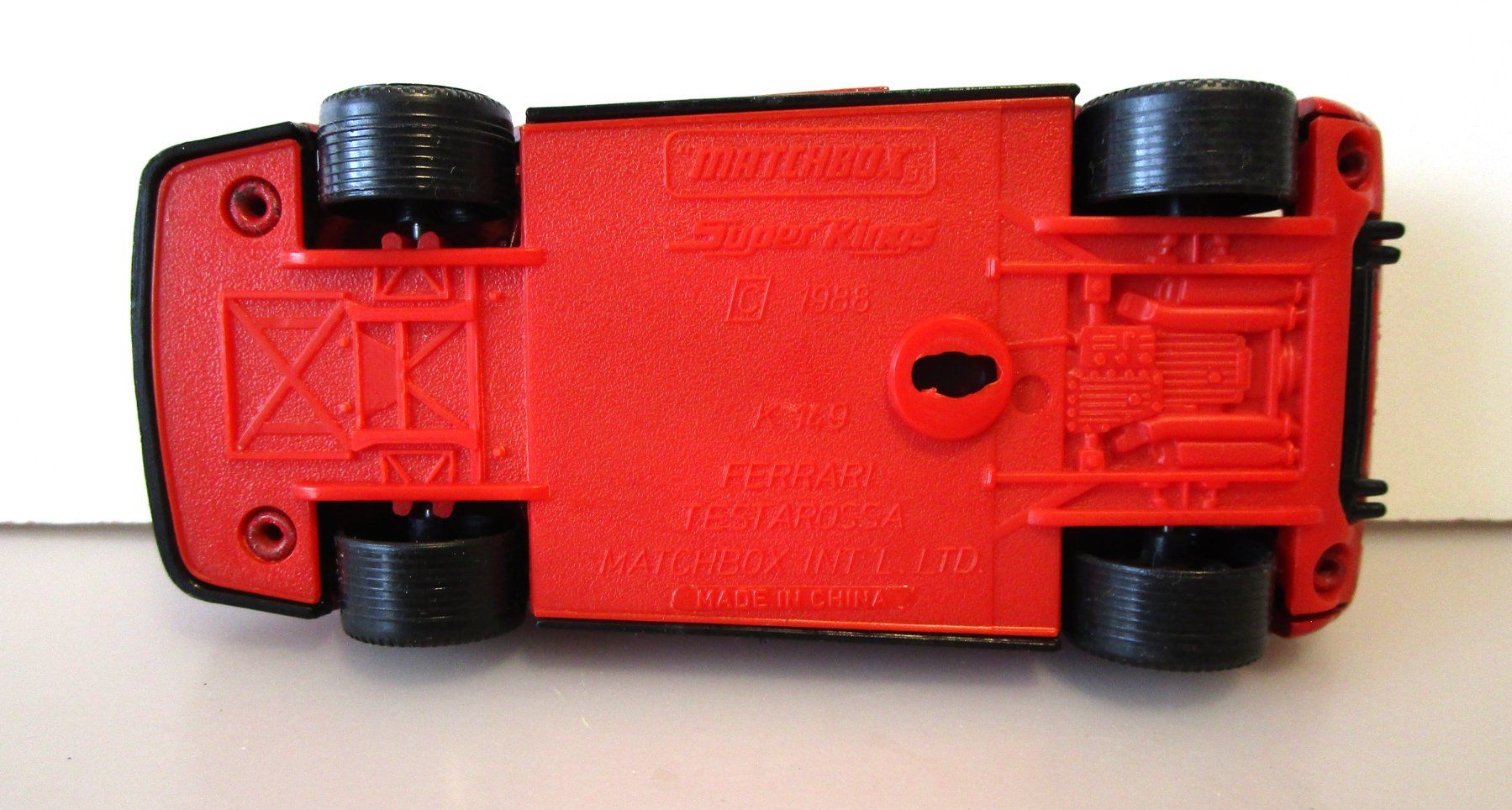 Ferrari Modellautos: MATCHBOX FERRARI TESTAROSSA - K149 – Neu (gemäss Beschreibung) aus Chêne-Bourg von breno56 7