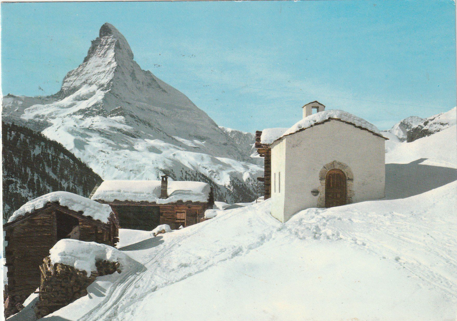 Cartoline postali: Findelen  - Matterhorn – Usato da Lumbrein venduto da made02
