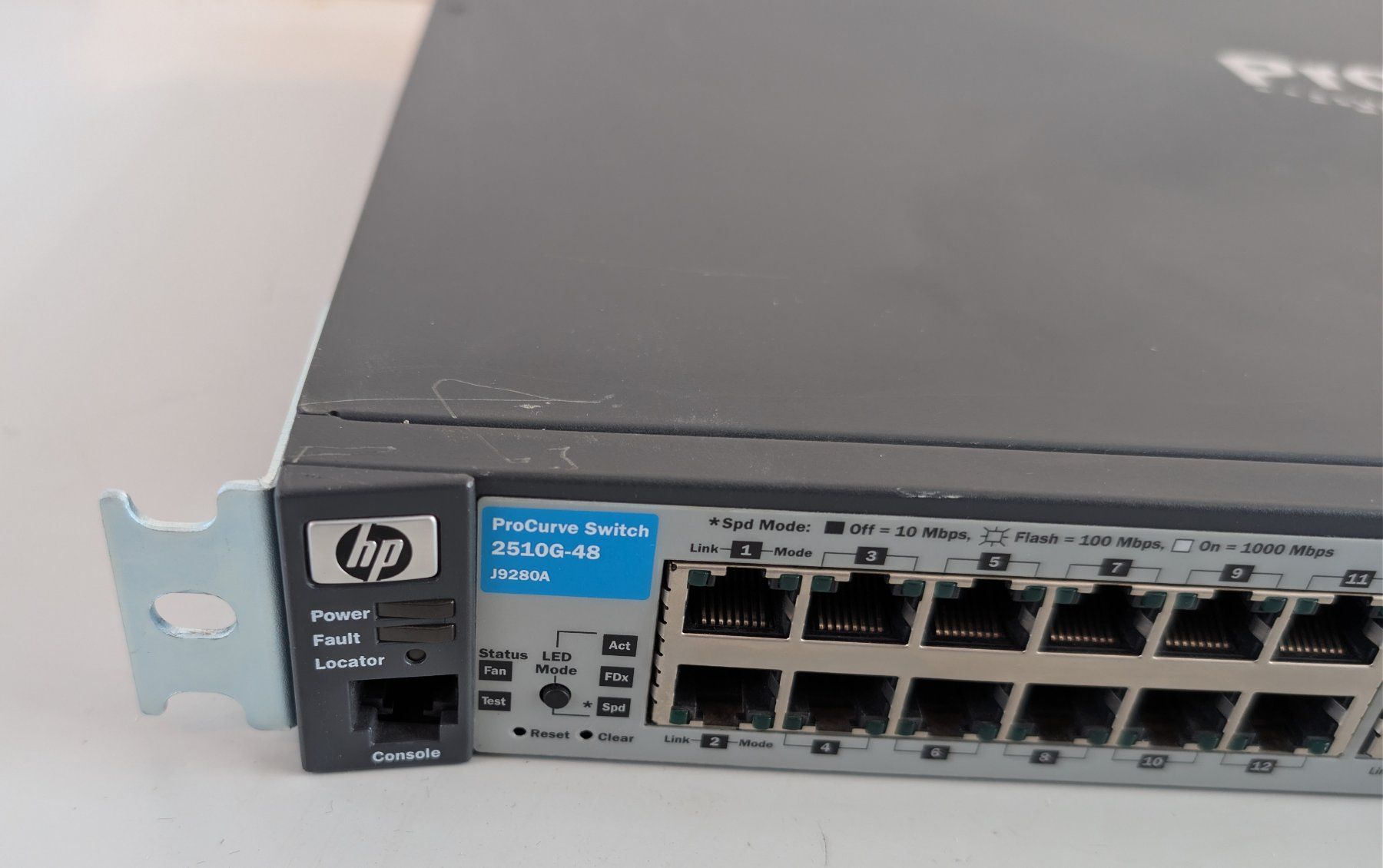 Hewlett Packard Hub & Switch: HPE ProCurve 2510G-48 Switch – Usato da Dietlikon venduto da ComdatAG 2