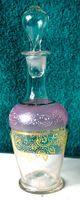 Spirituosen Flasche mit Decke 4 dl Jugendstil