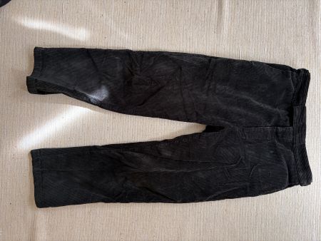 Maison Kitsune cordhose, dark green