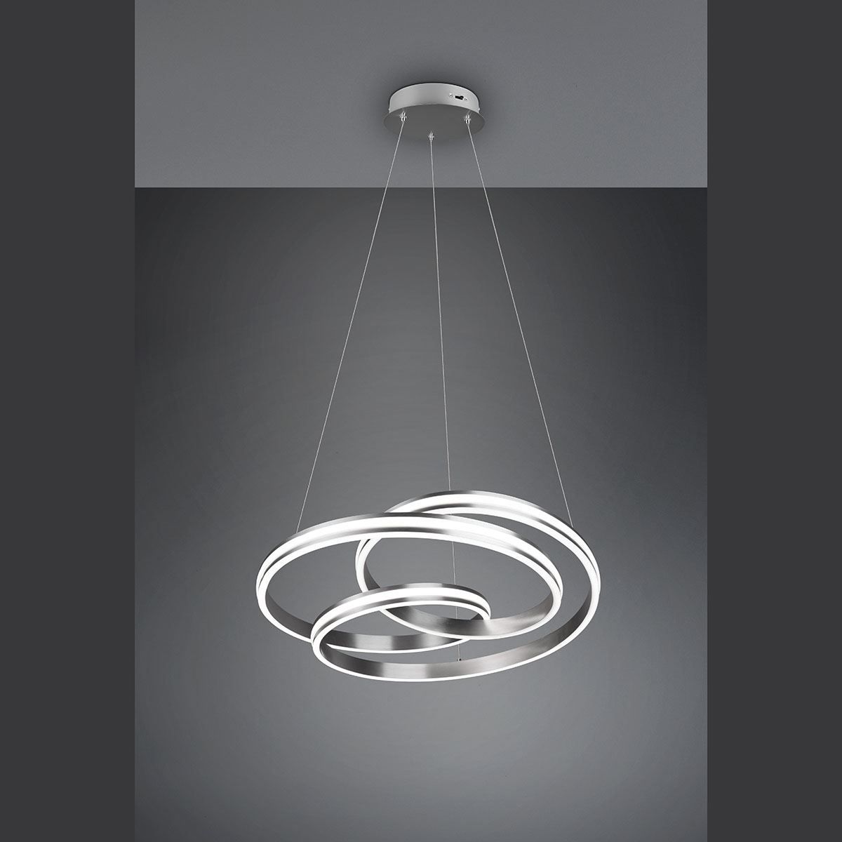 Lampadari & plafoniere: LED Pendelleuchte, Farbwechsler, 60 cm Ø – Nuovo (secondo la descrizione) da Kreuzlingen venduto da Smart-Light 2