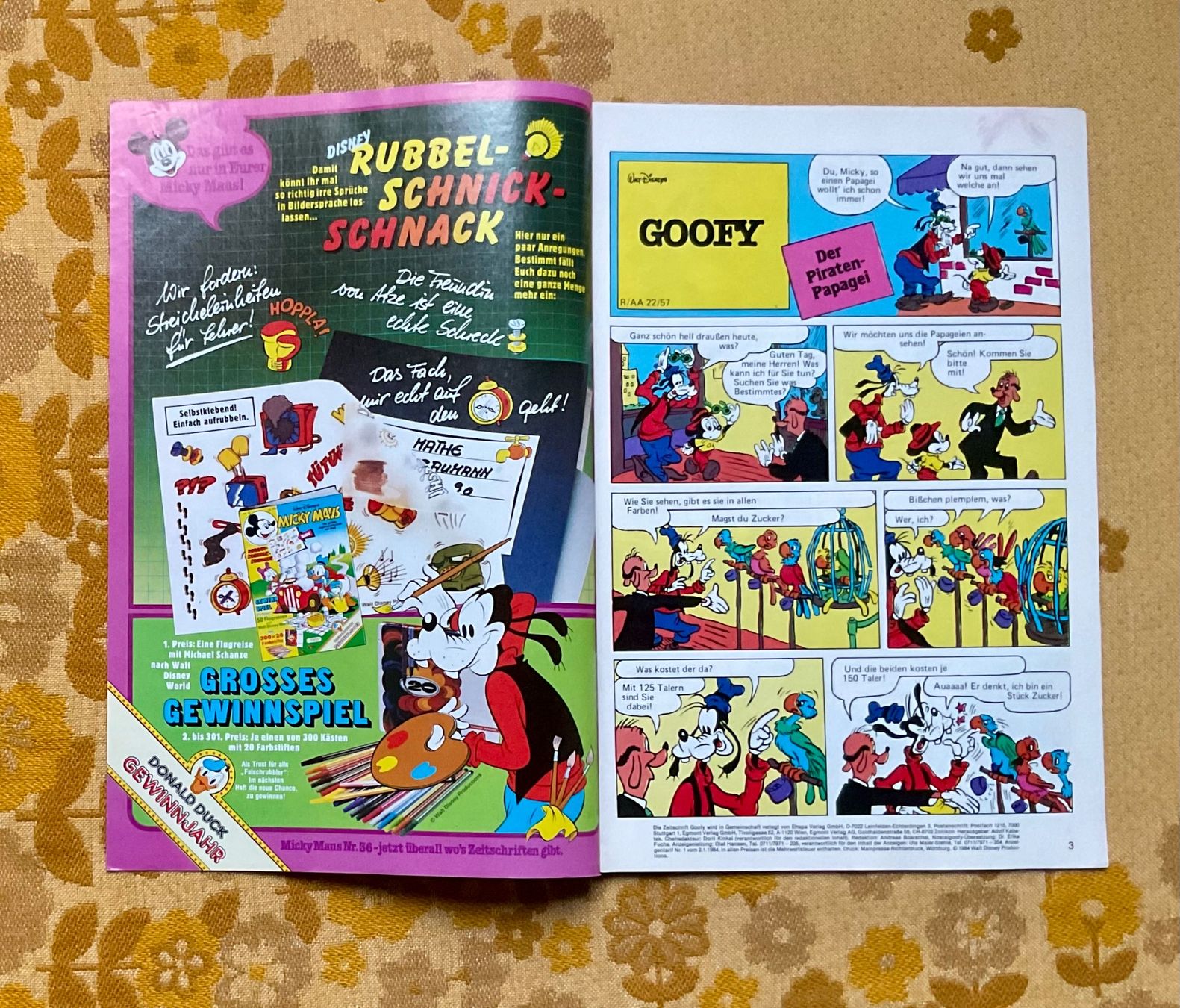 Comics: Goofy Heft Nr 9 von 1984 – Gebraucht aus Endingen von nathan05 1