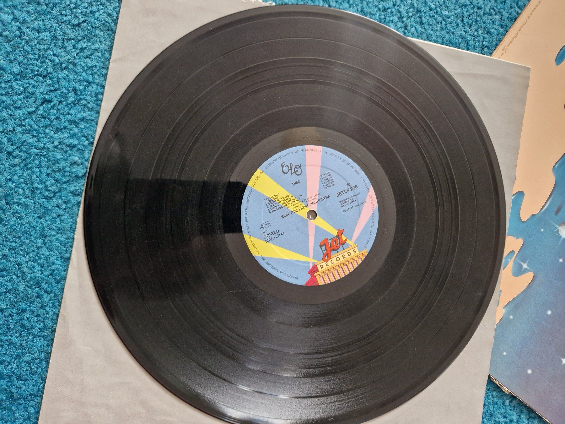 Dischi in vinile: ELO ElectricLightOrchestra "Time" – Usato da Aefligen venduto da Akoni 4