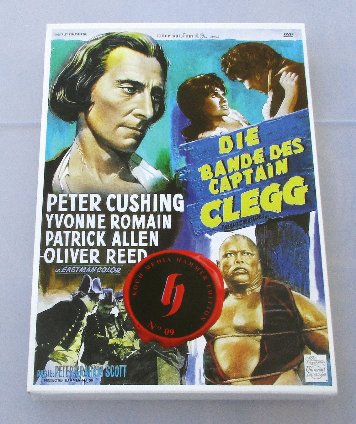 Tous les DVDs: DIE BANDE DES CAPTAIN CLEGG - Peter Cushing – D'occasion à Wattwil par Muriel10