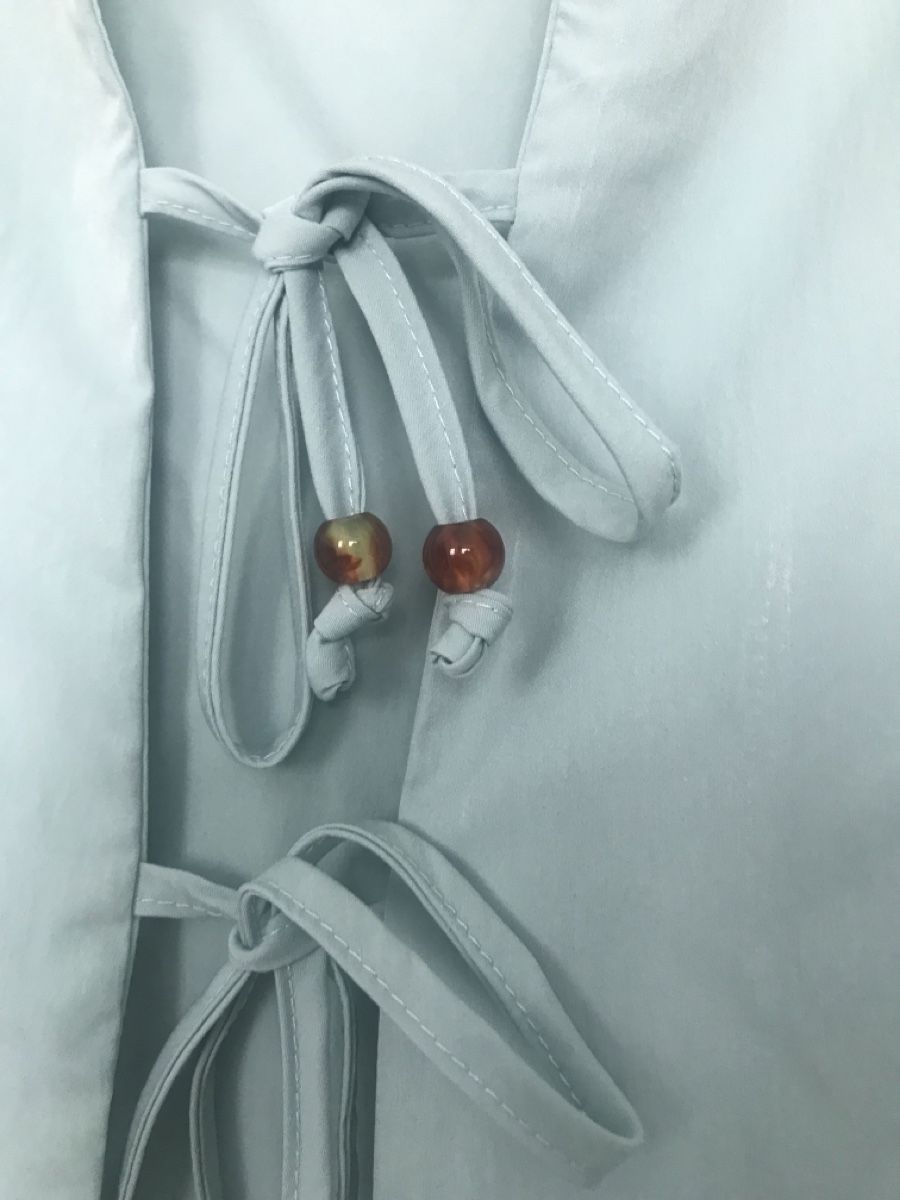 Completi & Tailleur: Mintfarbener Sommeranzug mit Bindedetail - Grösse L – Nuovo (secondo la descrizione) da Dübendorf venduto da nela123 3