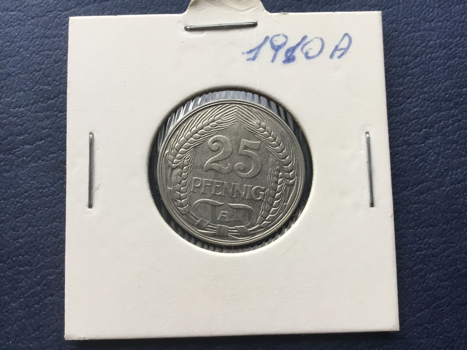 Tutti le monete: 25 Reichspfennig 1910 A unzirkuliert – Nuovo (secondo la descrizione) da St. Margrethen SG venduto da alfapeugeot10 2