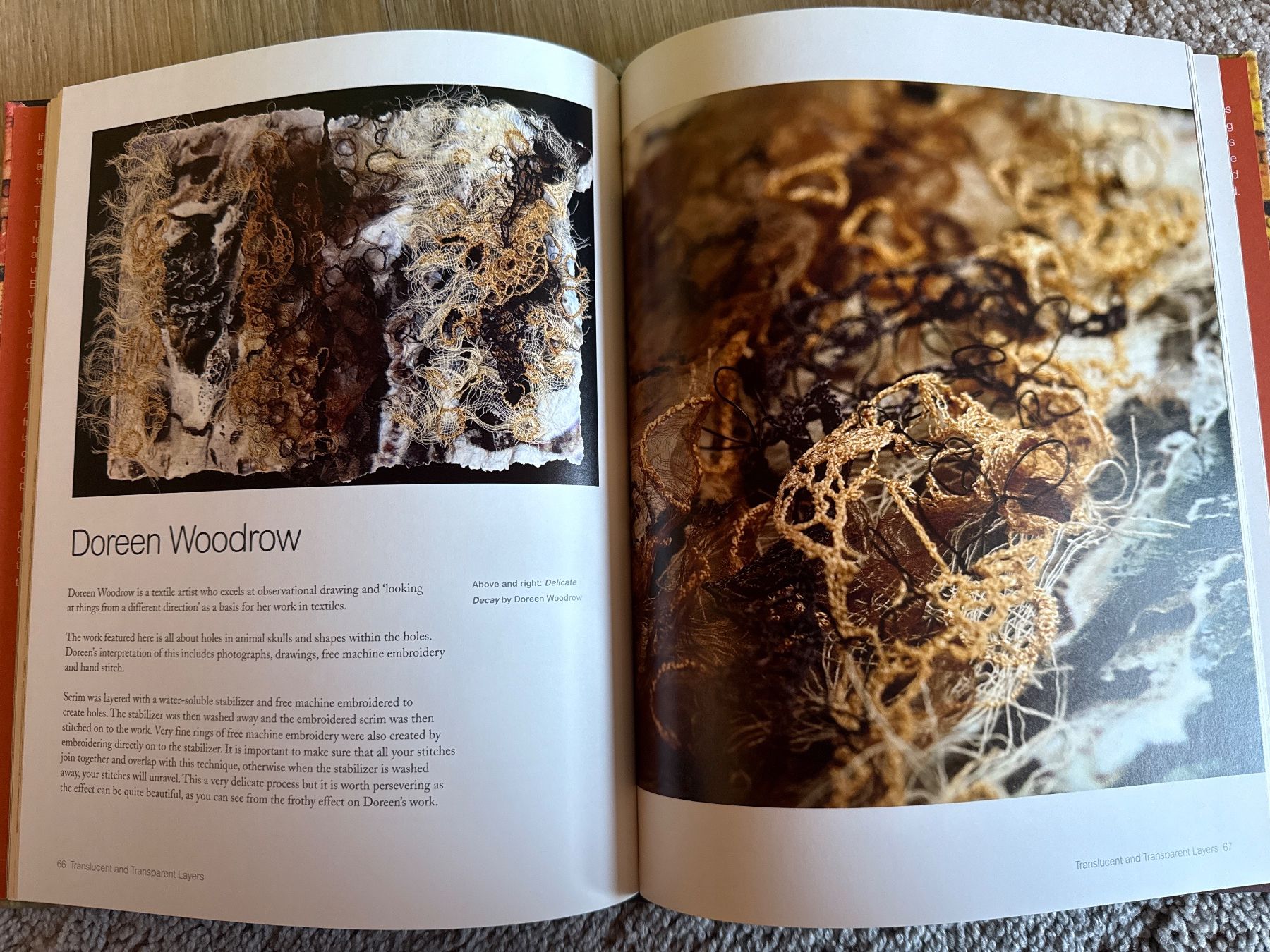 Libri: Buch zu Textilkunst: layered textiles – Nuovo e nell'imballaggio originale da Andelfingen venduto da Judy0007 2