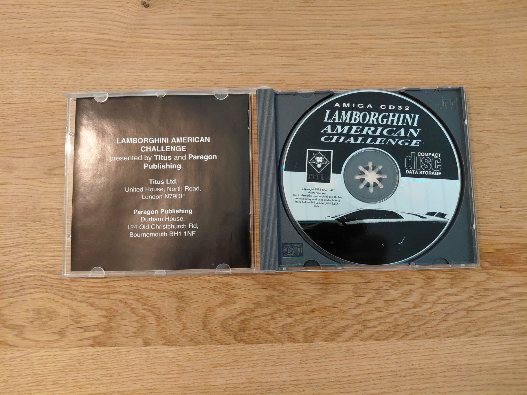 Commodore PC: Amiga CD32 Spiel Lamborghini – Usato da Beringen venduto da Beringen75 1