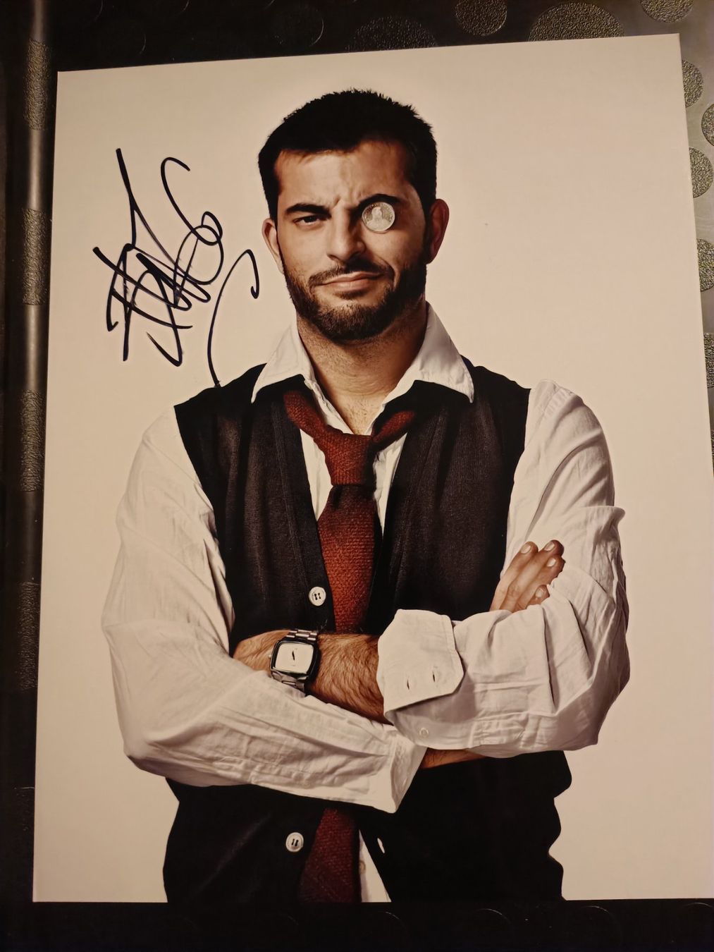 Autografi: Bligg 20x25cm - persönlich gesammelt – Usato da Menziken venduto da Artographs