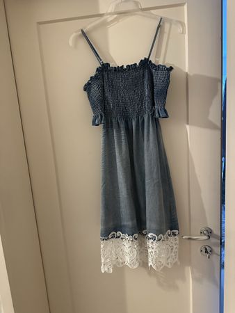 Damen Sommerliche Kleid Gr/S/M
