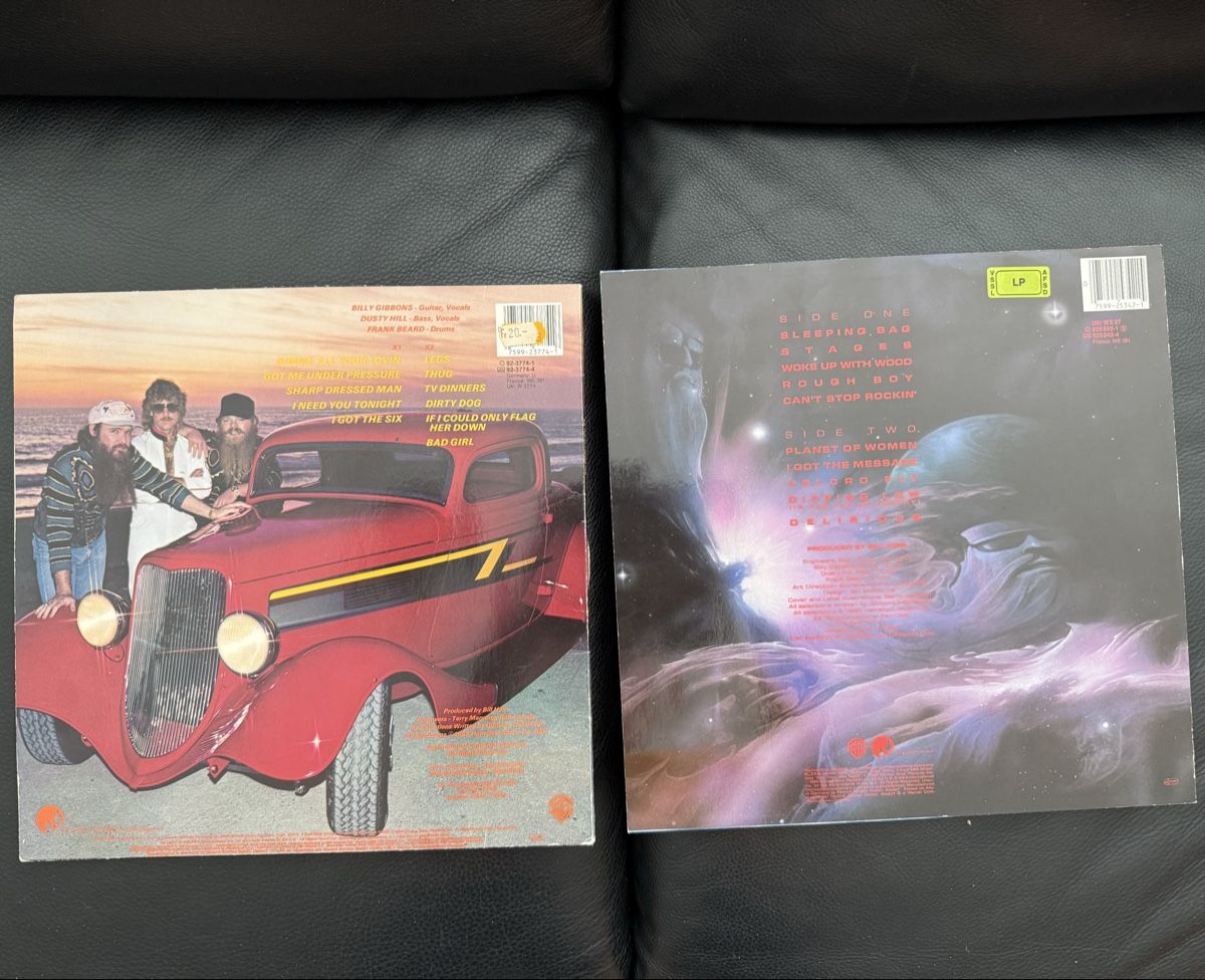 Dischi in vinile: 2 x ZZ Top Schallplatten: Eliminator & Afterburner – Usato da Goldach venduto da Donpancho 3