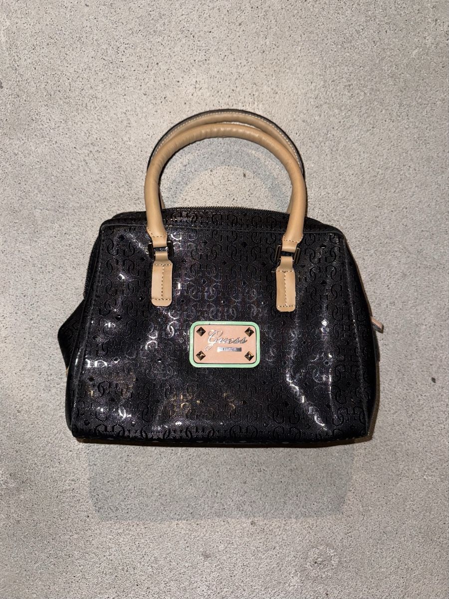 Guess Borse da donna: vintage guess bag black monogram  – Usato da Oberhofen Thun'see venduto da 61archive