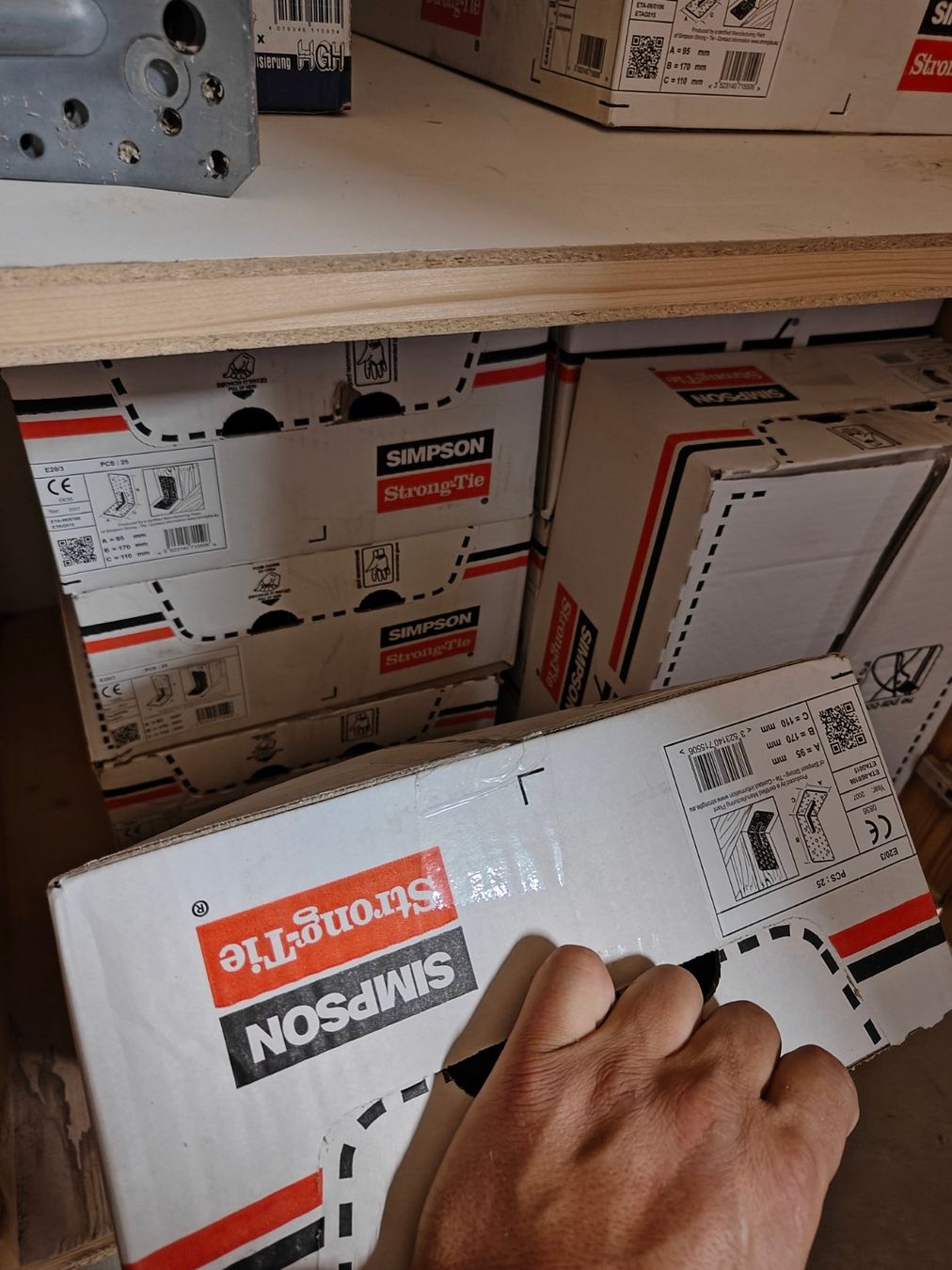 Eisenwaren: Winkelverbinder SIMPSON Strong-Tie ABR – Gebraucht aus Waldkirch von Jerom77 2