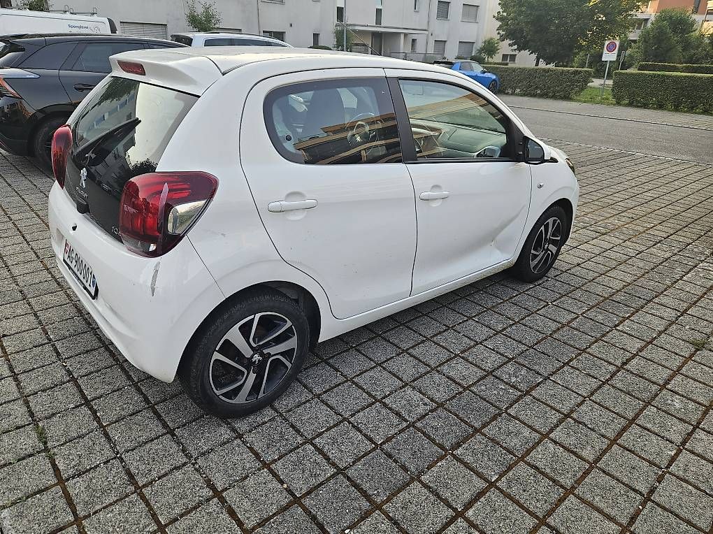 Autos: Peugeot 108 1.2 Vti – D'occasion à Rothrist par BM3W 3