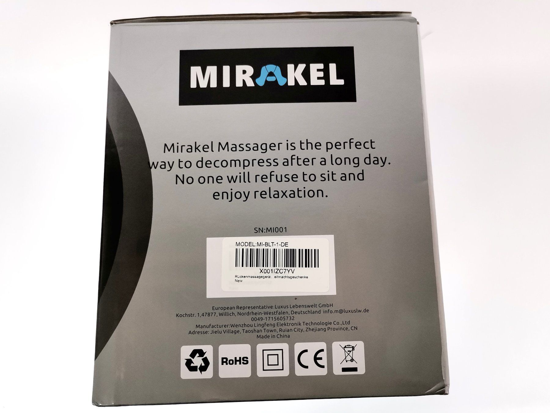 Dispositivi per massaggi: MIRAKEL Enjoy Massagegerät – Usato da Schaffhausen venduto da Restwert_SH 7