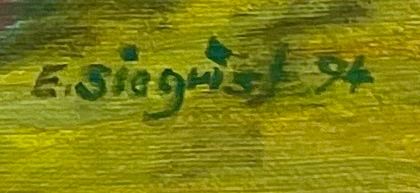 Dipinti: Ölgemälde E. Siegrist 94 – Nuovo (secondo la descrizione) da Niederglatt ZH venduto da val_p6bt 2