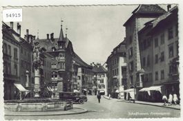 Schaffhausen - Fronwagplatz - Autos - animee