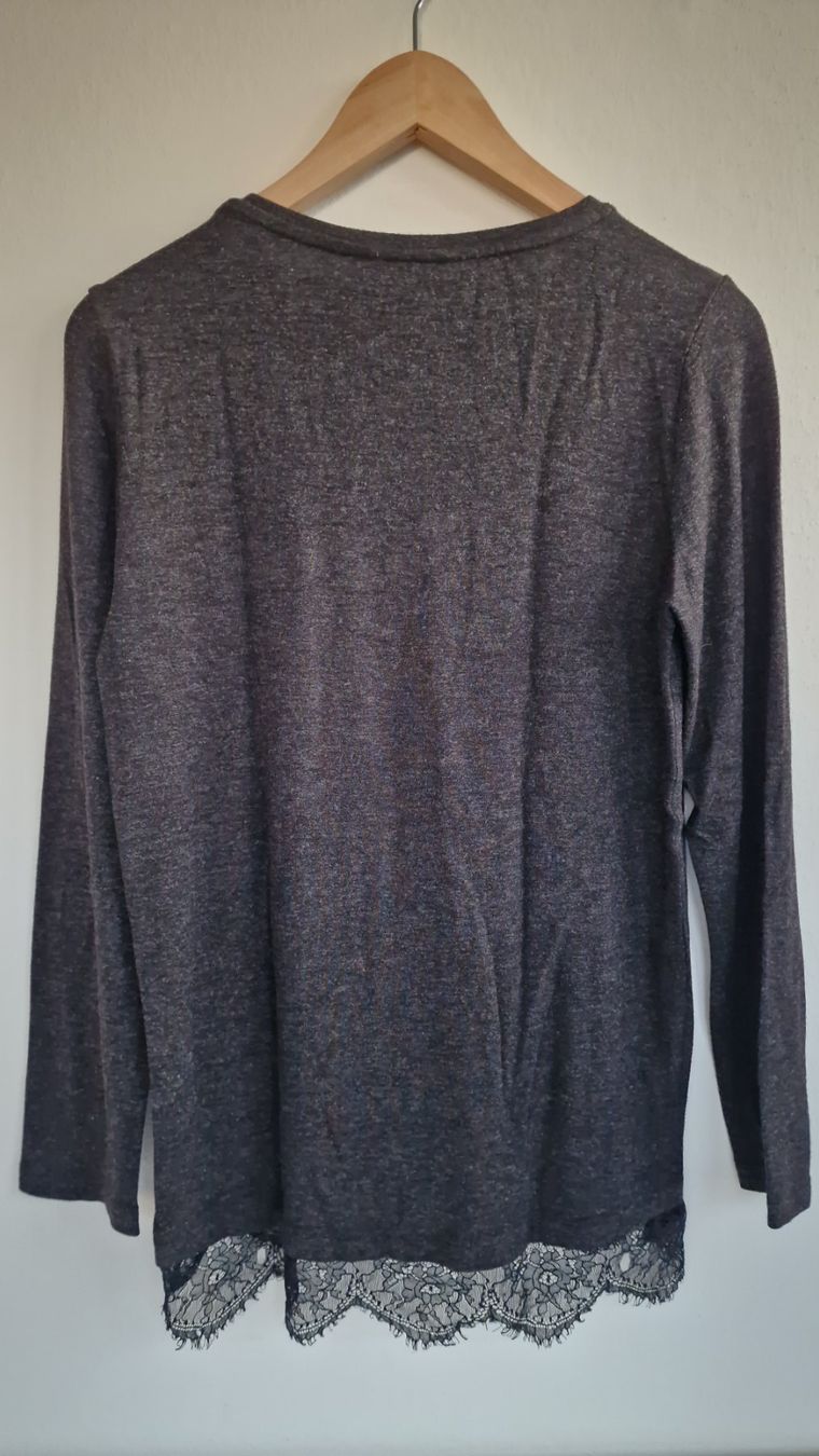 C&A Maglioni & Felpe: Leichter Damen Pullover C&A Clockhouse Gr. M Dunkelgrau – Usato da Hallau venduto da CHACLA 2