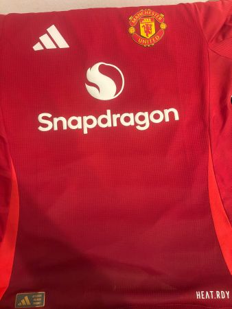 Maillot United Authentic 2024/25 Home Mainoo 37 Adidas L