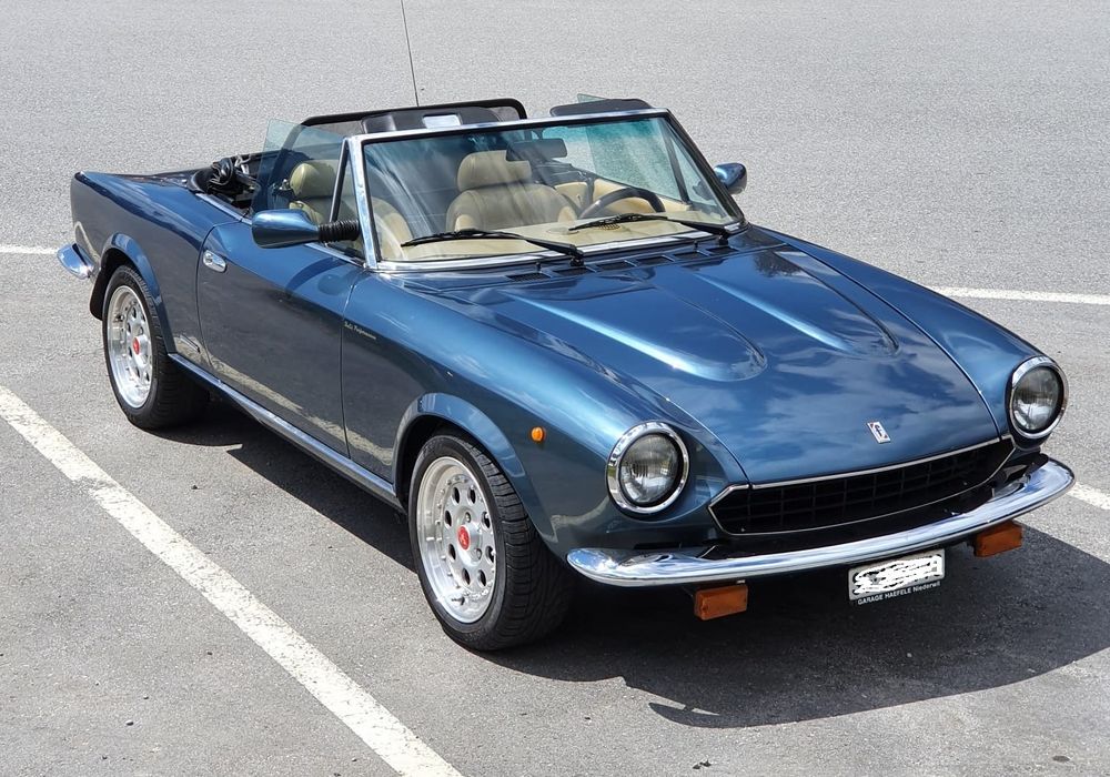 Fiat Spider 124 Pininfarina DS 1985