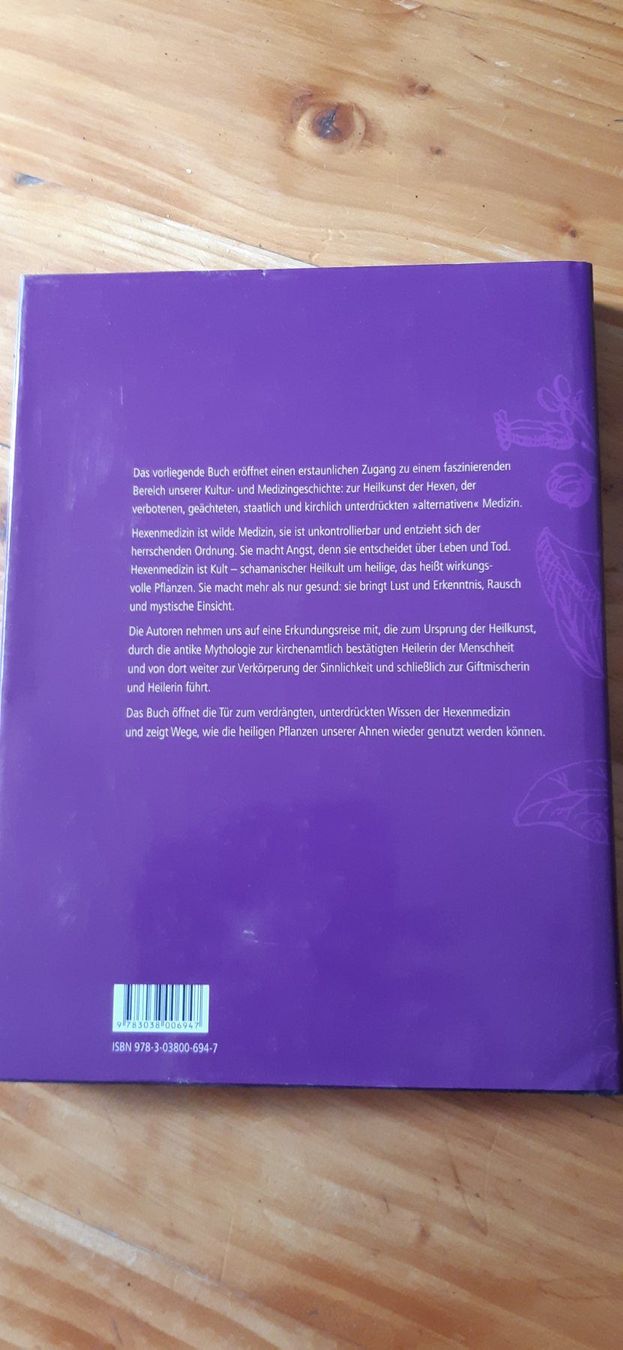 Livres: Wolf Dieter Storl- Hexenmedizin – D'occasion à Doppleschwand par Sandrafritz 4