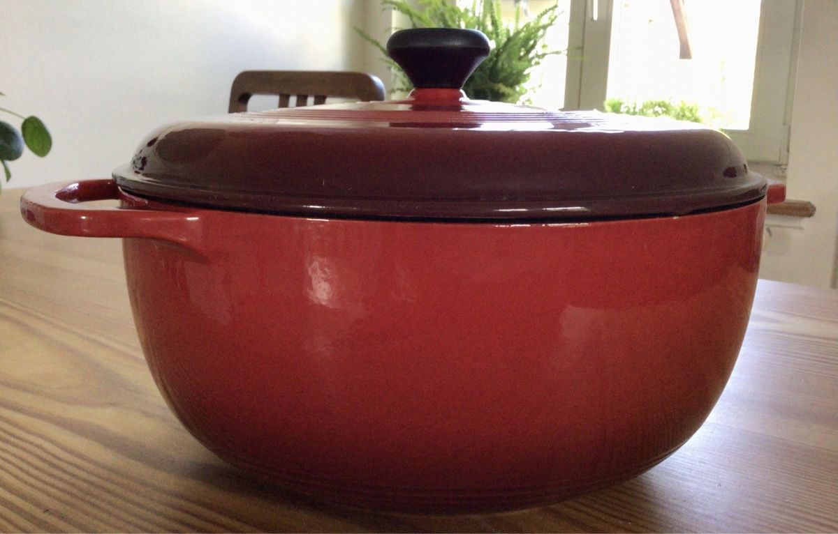 Pyrex Casseroles: Emallierter Eisentopf - Bräter - neu/ungebraucht – Neuf (Voir description) à Ennetbaden par Nab2012 1