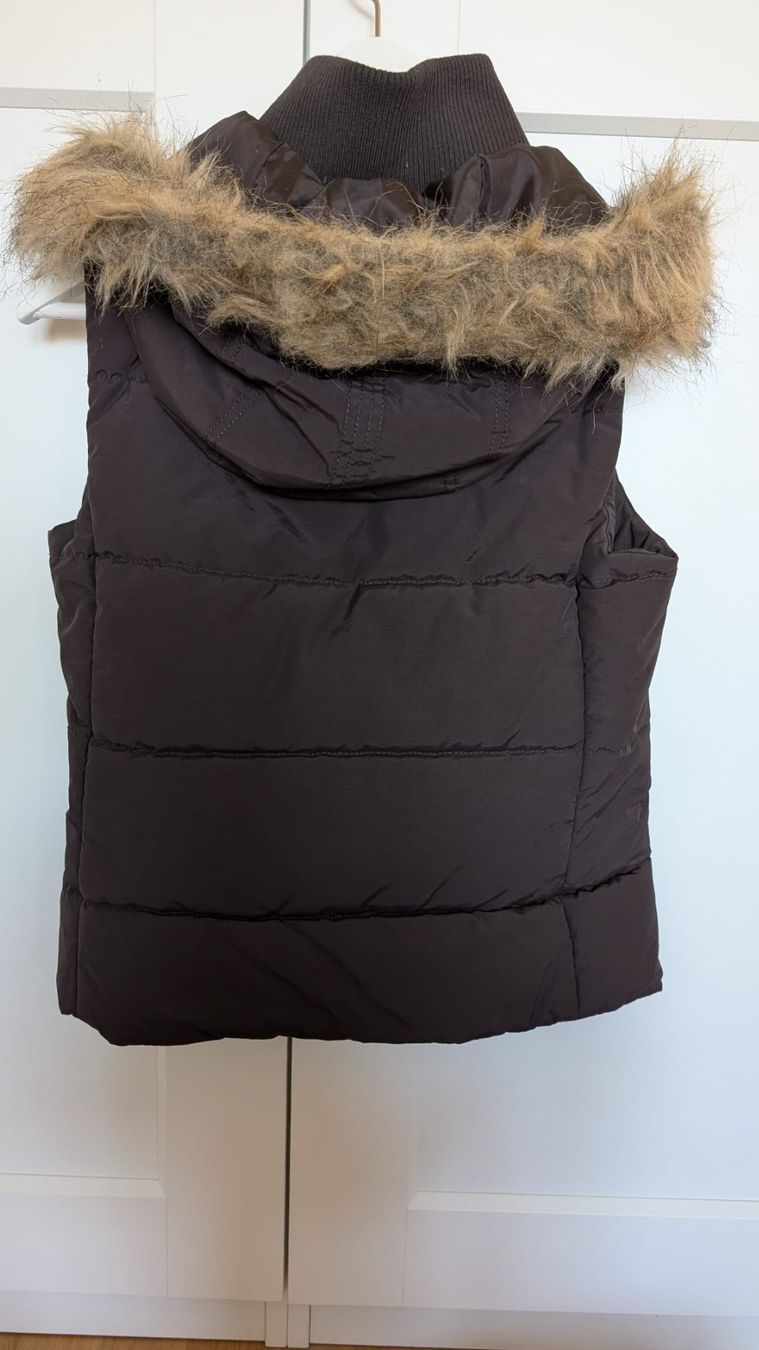 Gilet & Giacche senza maniche: Winterweste dunkelbraun, Grösse XS – Usato da Au SG venduto da and_cra 1
