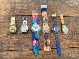 Swatch Uhren - Diverse Modelle für Sammler! Raritäten!