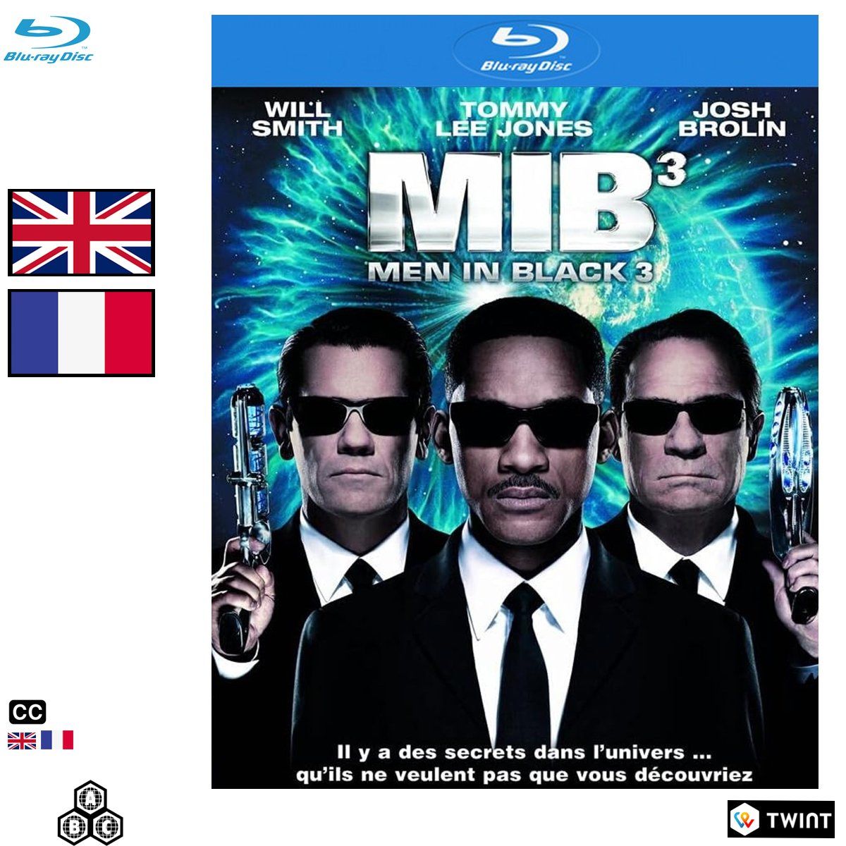 Tutti i DVDs: Men in Black 3 (2012) - Blu-ray – Usato da Semsales venduto da __Florian__