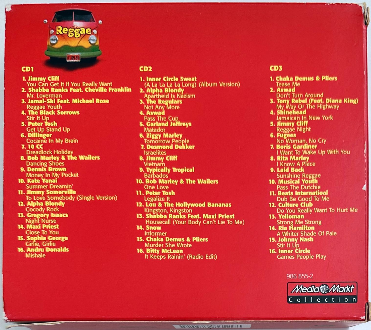 CD: Various – Media Markt Collection - Reggae – Usato da Martigny venduto da jereq 1