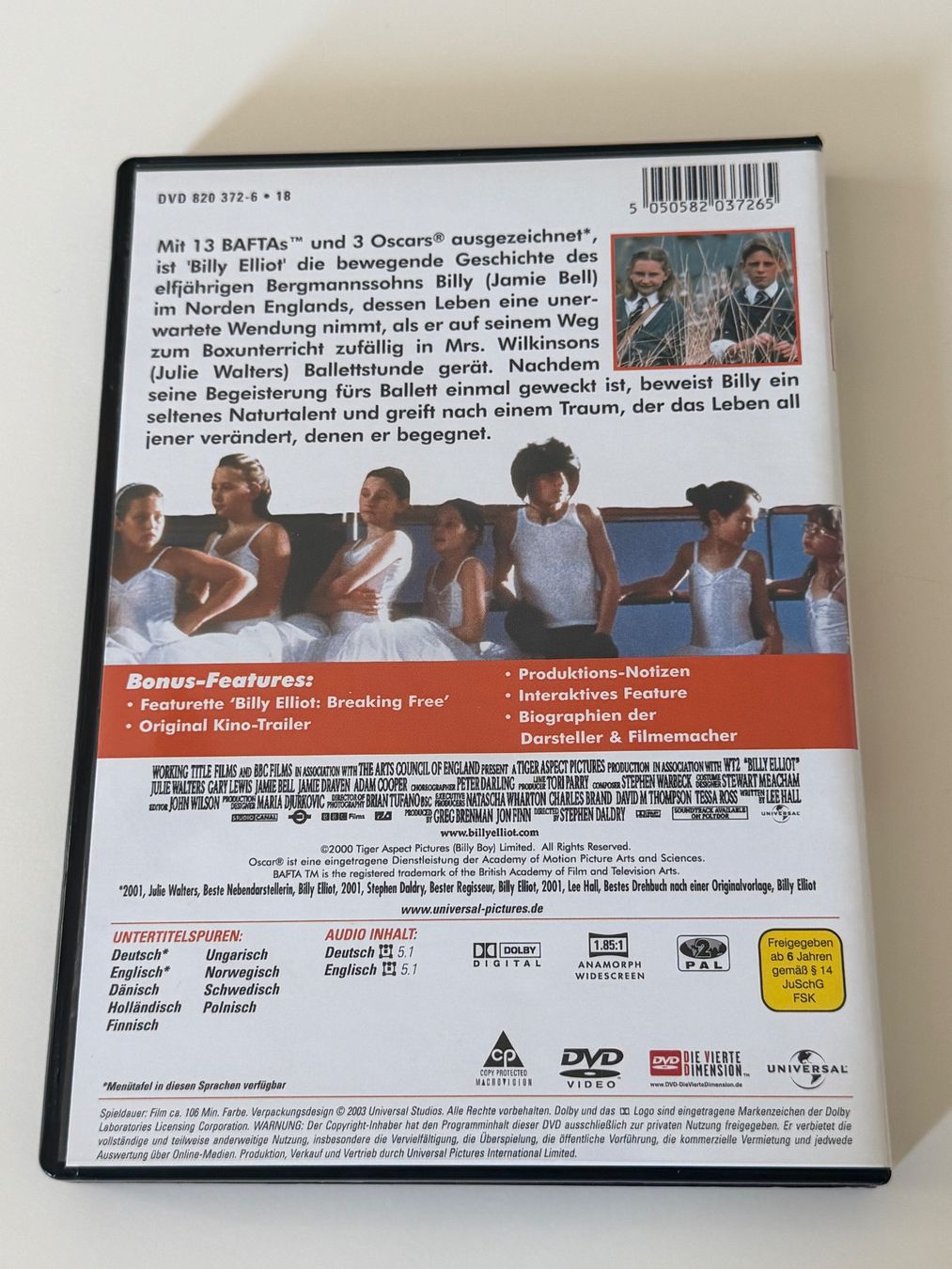 Alle DVDs: DVD Billy Elliot I Will Dance – Gebraucht aus Altstätten SG von sheamus 1