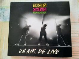 CDs+ DVD Trois cafés gourmands - Un air de Live