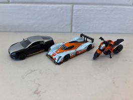 Majorette Norev et Siku lot de 3 véhicules