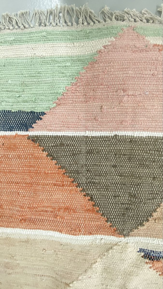 Tappeti: Wunderschöner bunter Teppich Baumwolle 160x230cm – Nuovo (secondo la descrizione) da Zürich venduto da Unique2400 3