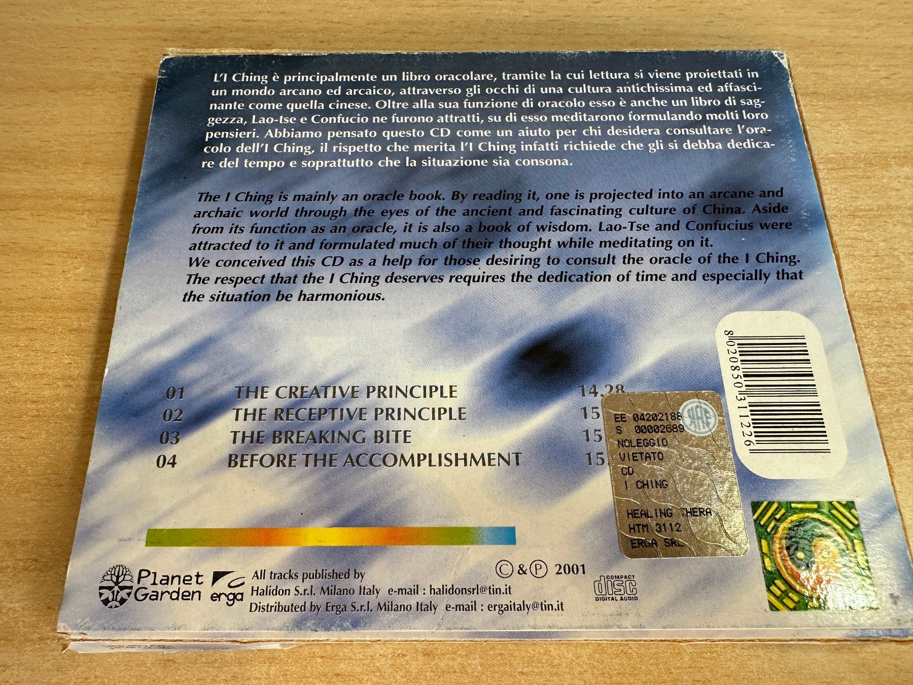 CDs: K0 Gianfranco Grilli – I Ching – Gebraucht aus Rikon im Tösstal von Alpenmutz 1