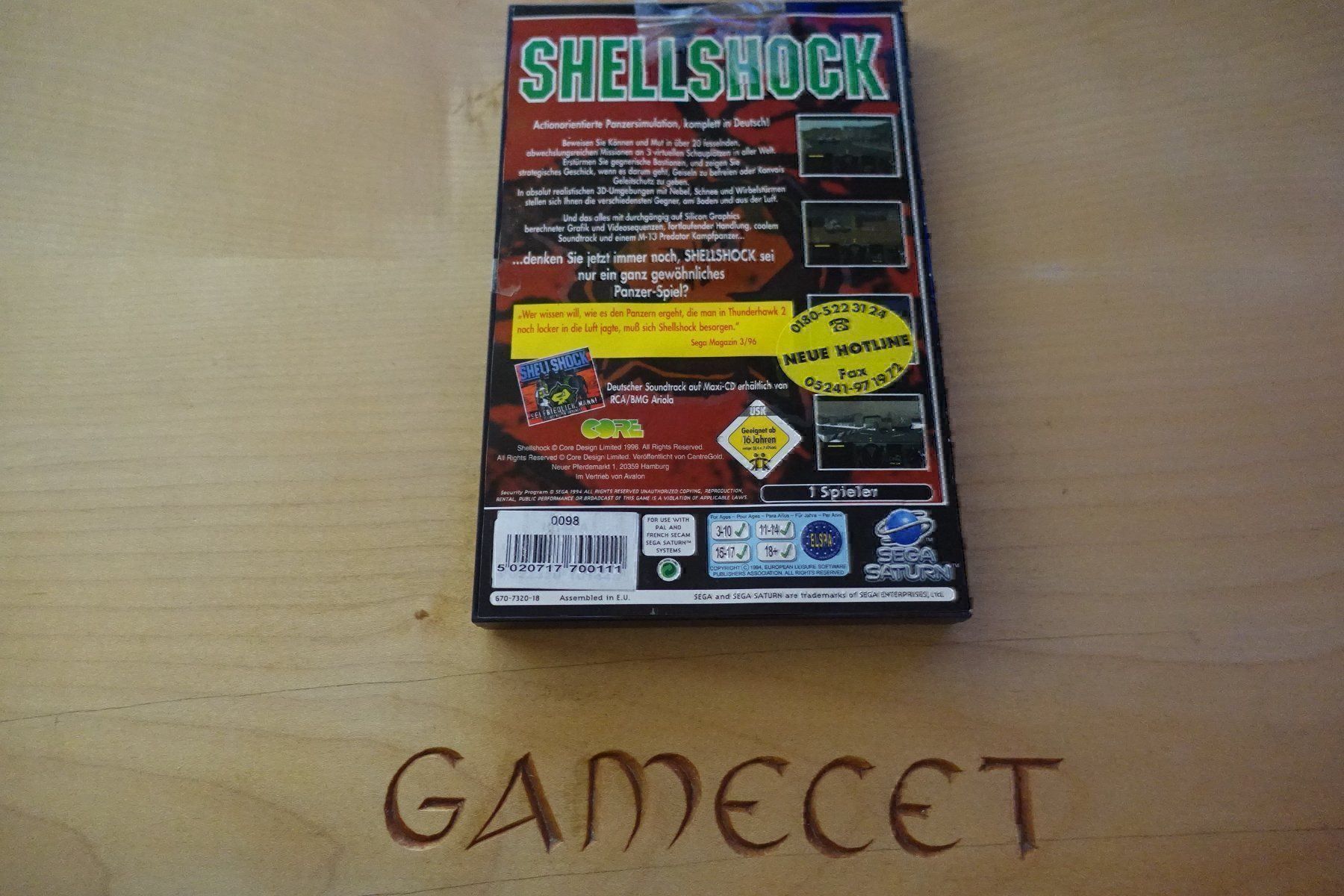 Sega Jeux: Shellshock – D'occasion à Steinach par Gamecet 2