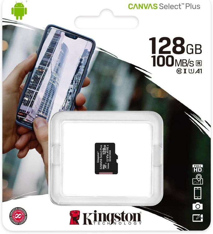 Kingston Micro SD Karte 128GB (Neu und originalverpackt) in ...