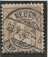NEUCHATEL 29.05.88 auf Zu#58A Mi#50x Vollstempel [6B7]