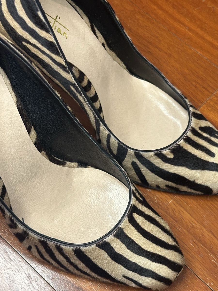 Scarpe da donna: Sebastian Pump Heels - Zebra Print – Usato da Biel/Bienne venduto da sec_2llb 2