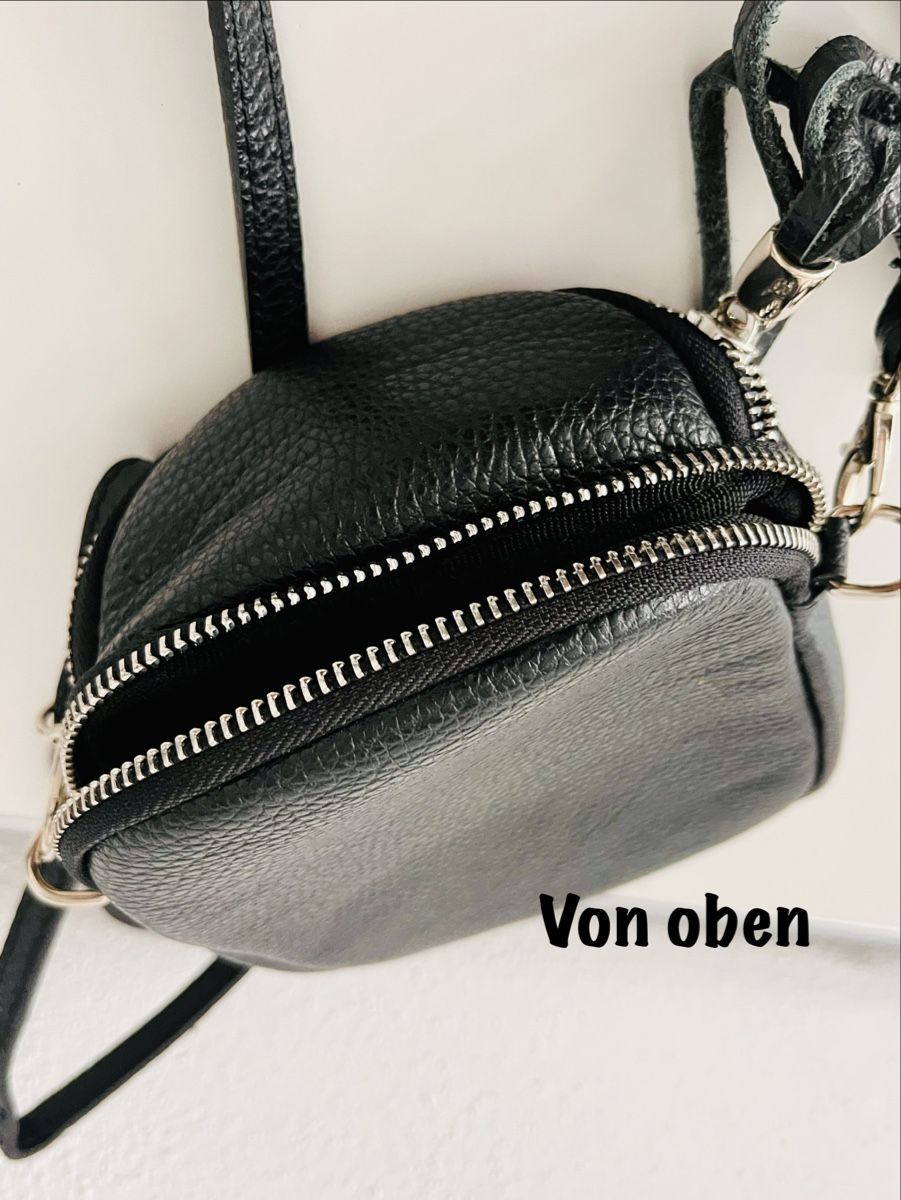 Sacs femmes: Kleine Umhängetasche, schwarz, Echtleder – Neuf (Voir description) à Neuhausen par Ann.Drea 5