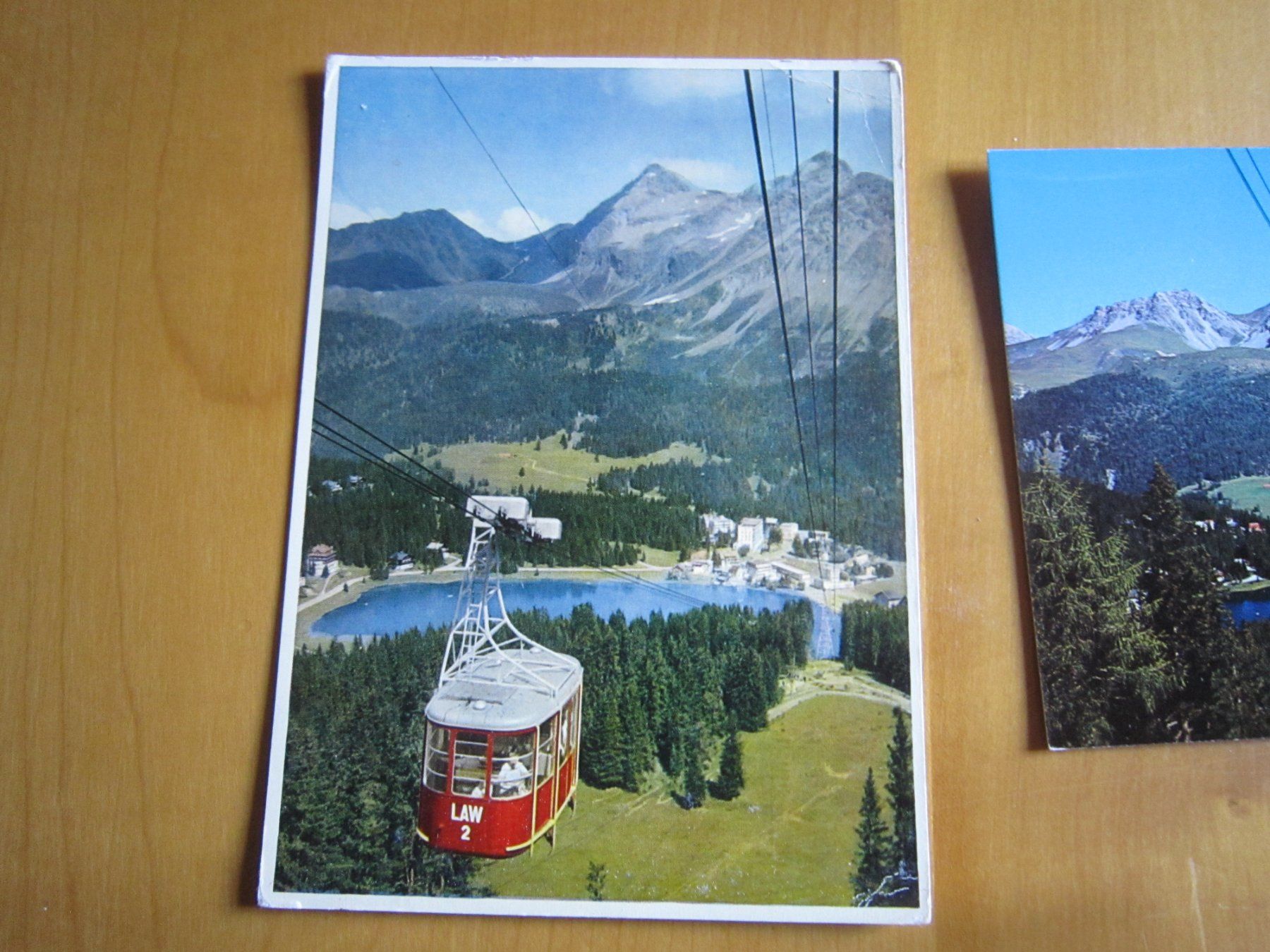 Ansichtskarten: AROSA Weisshorn Bahn Postkarten – Gebraucht aus Gordola von Polentaefung 1