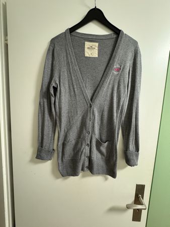 Hollister Strickjacke, grau, Grösse M - Top Zustand!