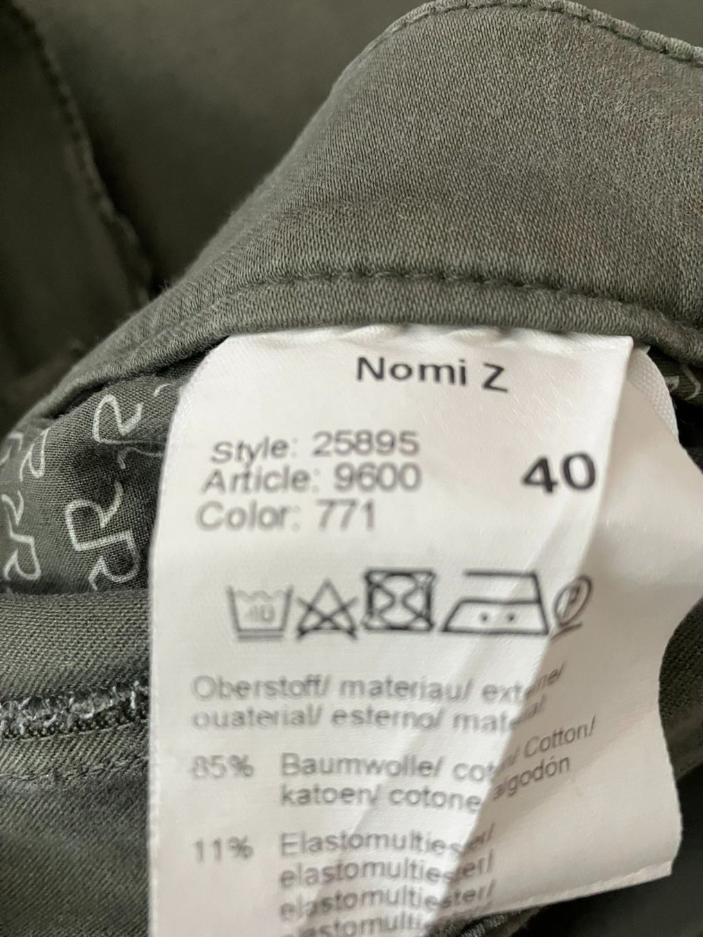 Raffaello Rossi Pantaloni: schmalgeschnittene Raffaello Rossi Hose – Usato da Weinfelden venduto da Esche1 7