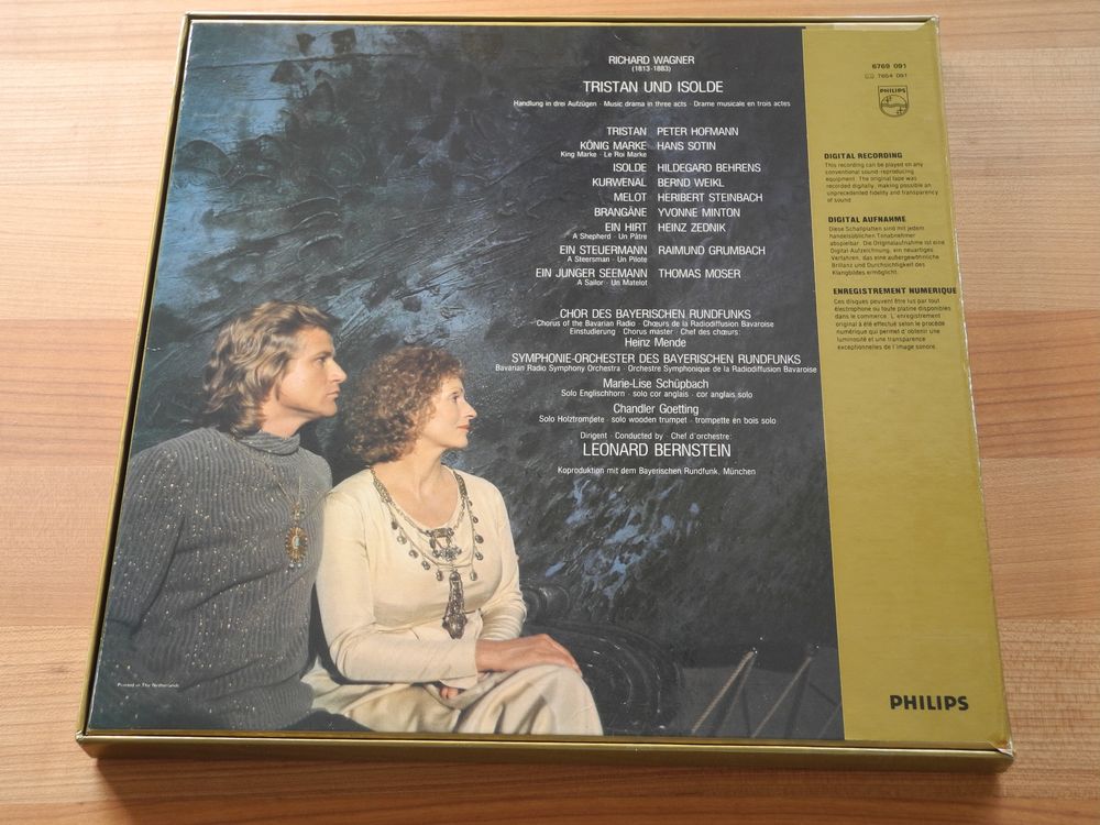 WAGNER:TRISTAN u0026 ISOLDE - BERNSTEIN / HOFMANN - PHILIPS 5 LP | Kaufen auf  Ricardo