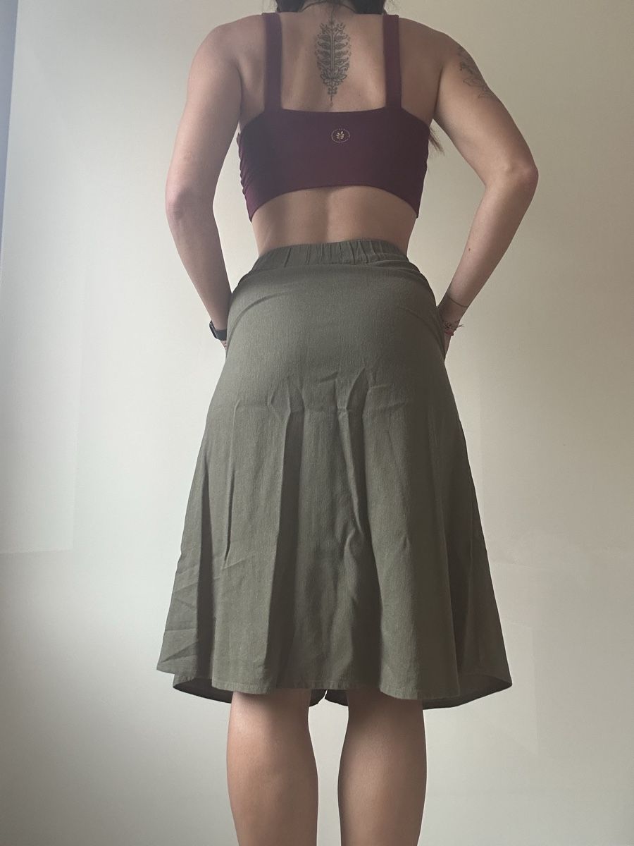 Gonne: Green skirt 36 – Usato da Bellinzona venduto da Samirablank 2